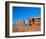 Cowboy at Monument Valley, Navajo Tribal Park, Arizona, USA-null-Framed Art Print