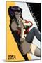 Cowboy Bebop - Faye-Trends International-Mounted Poster