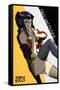 Cowboy Bebop - Faye-Trends International-Framed Stretched Canvas