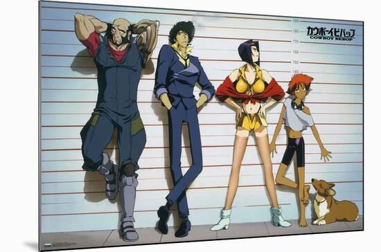 Cowboy Bebop - Heights-Trends International-Mounted Poster