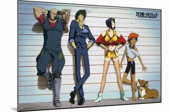 Cowboy Bebop - Heights-Trends International-Mounted Poster