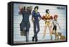 Cowboy Bebop - Heights-Trends International-Framed Stretched Canvas