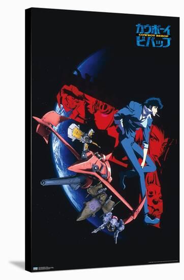 Cowboy Bebop - Key Art-Trends International-Stretched Canvas