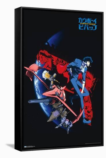 Cowboy Bebop - Key Art-Trends International-Framed Stretched Canvas