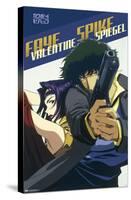 Cowboy Bebop - Spike & Faye-Trends International-Stretched Canvas