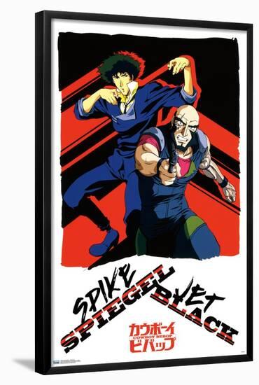 Cowboy Bebop - Spike & Jet-Trends International-Framed Poster