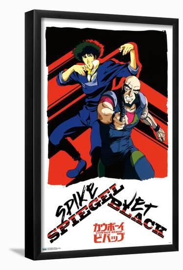 Cowboy Bebop - Spike & Jet-Trends International-Framed Poster