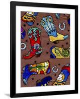 Cowboy Boot-Julie Goonan-Framed Giclee Print