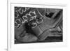 Cowboy Boots BW I-Kathy Mahan-Framed Photographic Print