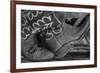 Cowboy Boots BW I-Kathy Mahan-Framed Photographic Print