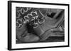 Cowboy Boots BW I-Kathy Mahan-Framed Photographic Print