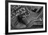 Cowboy Boots BW I-Kathy Mahan-Framed Photographic Print