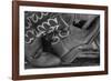 Cowboy Boots BW I-Kathy Mahan-Framed Photographic Print