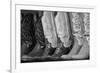 Cowboy Boots BW II-Kathy Mahan-Framed Photographic Print