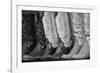 Cowboy Boots BW II-Kathy Mahan-Framed Photographic Print