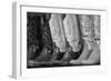 Cowboy Boots BW II-Kathy Mahan-Framed Photographic Print