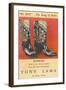 Cowboy Boots by Tony Lama-null-Framed Art Print