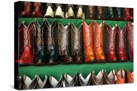 Cowboy Boots for Sale in Libertad Market-Danny Lehman-Stretched Canvas