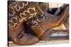 Cowboy Boots I-Kathy Mahan-Stretched Canvas