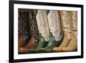 Cowboy Boots II-Kathy Mahan-Framed Premium Giclee Print