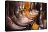 Cowboy Boots, Kemo Sabe Shop, Aspen, Colorado, USA-Walter Bibikow-Stretched Canvas