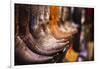 Cowboy Boots, Kemo Sabe Shop, Aspen, Colorado, USA-Walter Bibikow-Framed Photographic Print