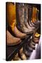 Cowboy Boots, Kemo Sabe Shop, Aspen, Colorado, USA-Walter Bibikow-Stretched Canvas