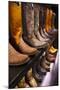 Cowboy Boots, Kemo Sabe Shop, Aspen, Colorado, USA-Walter Bibikow-Mounted Premium Photographic Print