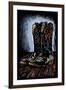 Cowboy Boots - Scratchboard-Lantern Press-Framed Art Print