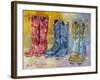 Cowboy Boots-Richard Wallich-Framed Giclee Print