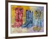 Cowboy Boots-Richard Wallich-Framed Giclee Print