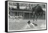 Cowboy Bucked Off Bronco, Montana-null-Framed Stretched Canvas