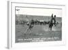 Cowboy Calf-Roping, Montana-null-Framed Art Print