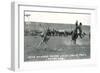 Cowboy Calf-Roping, Montana-null-Framed Premium Giclee Print