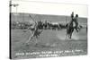 Cowboy Calf-Roping, Montana-null-Stretched Canvas