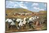 Cowboy Camp During the Roundup-Charles Marion Russell-Mounted Art Print