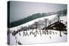 Cowboy Downhill Festival, Steamboat, Colorado-null-Stretched Canvas