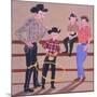 Cowboy Family, 2001-Joe Heaps Nelson-Mounted Giclee Print