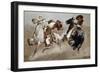 Cowboy Fun in Old Mexico-Frederic Sackrider Remington-Framed Giclee Print