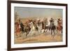 Cowboy Gunbattle-Frederic Sackrider Remington-Framed Giclee Print