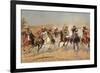 Cowboy Gunbattle-Frederic Sackrider Remington-Framed Giclee Print