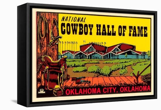 Cowboy Hall of Fame, Oklahoma City-null-Framed Stretched Canvas
