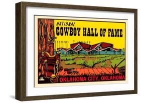 Cowboy Hall of Fame, Oklahoma City-null-Framed Premium Giclee Print