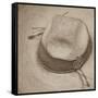 Cowboy Hat-Kathy Mahan-Framed Stretched Canvas