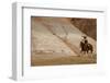 Cowboy in the Painted Hills-Terry Eggers-Framed Photographic Print