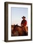 Cowboy in the Sunshine-Terry Eggers-Framed Photographic Print