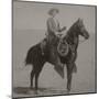 Cowboy Jim "Kid" Willoughby Champion Rider And Roper From Cheyenne, Wyoming-C.D. Kirkland-Mounted Art Print