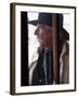 Cowboy Looking in Distance-Terry Eggers-Framed Photographic Print