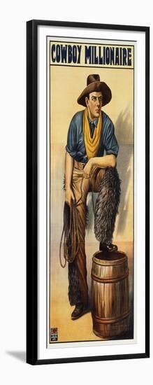 Cowboy Millionaire, 1910-Joseph Werner-Framed Giclee Print