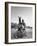 Cowboy Mounting a Horse-Carl Mydans-Framed Photographic Print